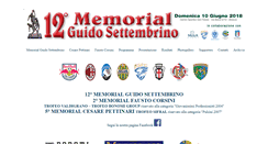 Desktop Screenshot of memorialguidosettembrino.com